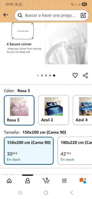 Funda nórdica infantil fútbol rosa