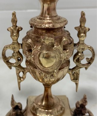 ANTIGUOS CANDELABROS BRONCE FRANCIA XIX-XX
