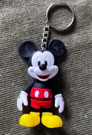 Llavero Mickey Mouse 3D