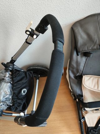 Carrito Bugaboo Beige y Negro