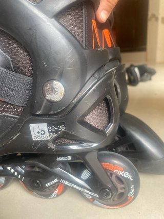 Patines Oxelo Negro Talla 32-36 i protectio