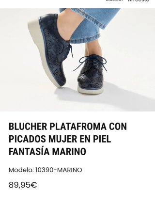 Zapatos PITILLOS Azul Marino,  talla 37