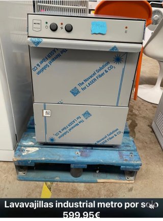 Lavavasos Industrial Metro 599,95€