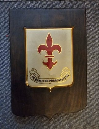 Metopa Militar 1ª Bandera Paracaidista