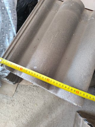 Tejas grises de hormigón. VENTA SOLO ESTA SEMANA.