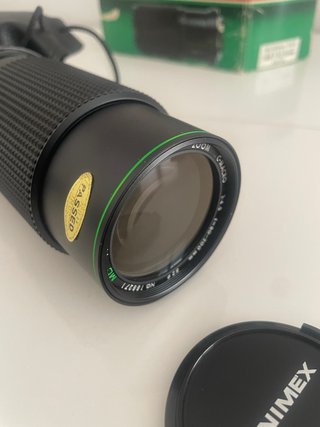Objetivo Hanimex 80-200mm f4.5 macro One-Touch len