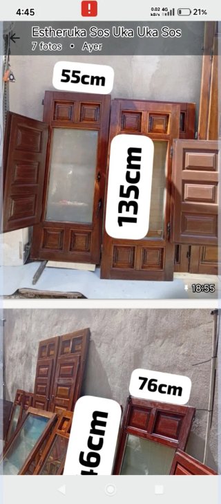 Balconeras de madera Soria