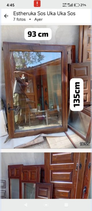 Balconeras de madera Soria