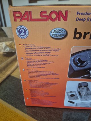 Freidora Eléctrica Palsson Bristol