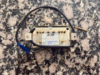Pastillas Humbucker Pascual Brisa Handwound
