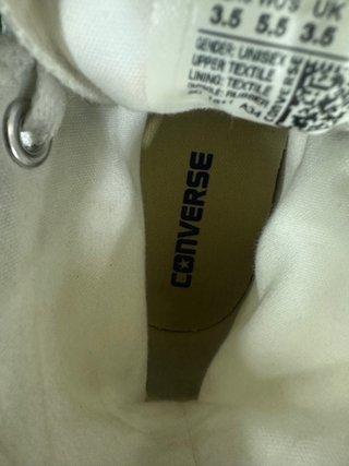 Converse All Star Bianche Tg 36