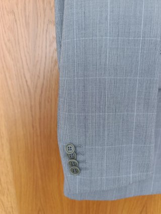 Traje de chaqueta gris Easy Wear