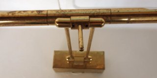 Lampada da parete vintage oro