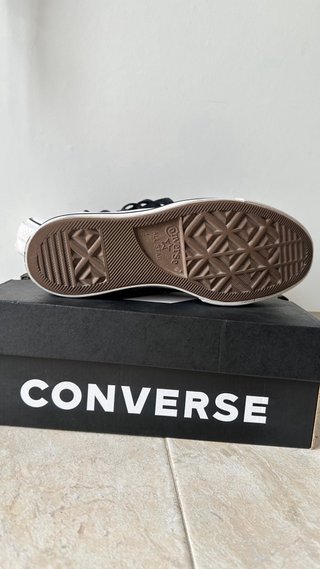 Converse plataforma negras