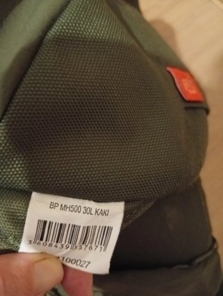 Mochila Quechua 30L Verde Kaki MH500