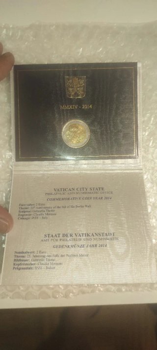 2E conmemorativos Vaticano 2014