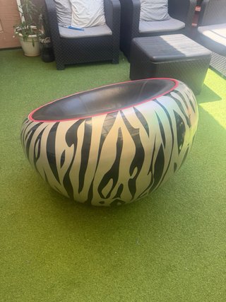 Sillón Eerio Aarnio Original Diseño 60s cuero