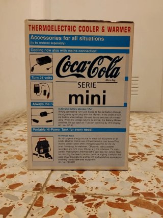 Mini Nevera Portátil Vintage Coca-Cola