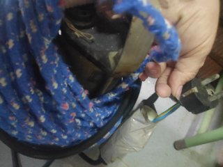 Bomba de agua esta un poco oxidada pero funciona b