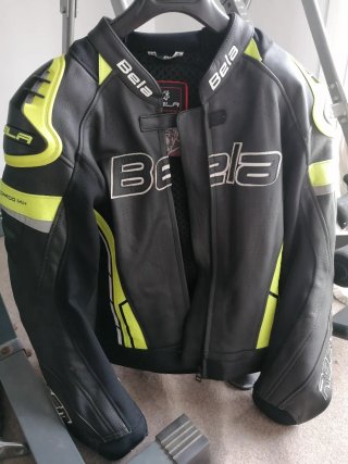 Chaqueta Cuero Moto Bela Mujer