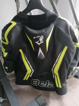 Chaqueta Cuero Moto Bela Mujer