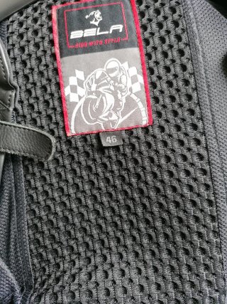 Chaqueta Cuero Moto Bela Mujer