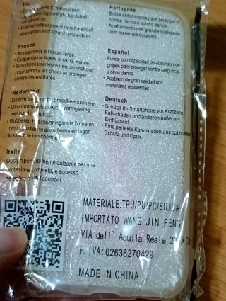 CUSTODIA APERTA PER SMARTPHONE IPHONE 6 NUOVA