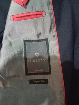Traje Montaraz Azul Marino y Zapatos Negros