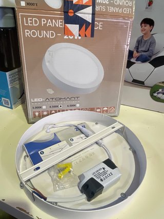 Plafón LED Redondo ATOMANT 220mm