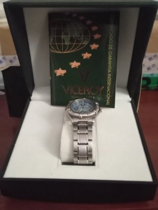 Reloj Viceroy Azul y Plateado