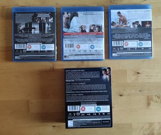Trilogia Fifty Shades of Grey bluray -solo inglese