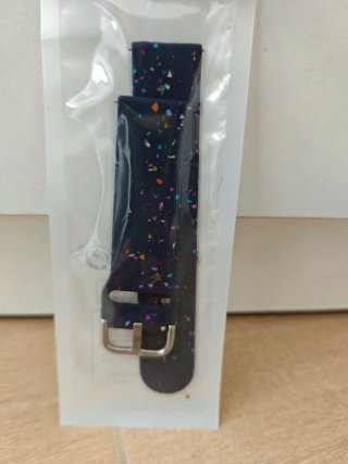 Correas de reloj con diseño floral y confeti