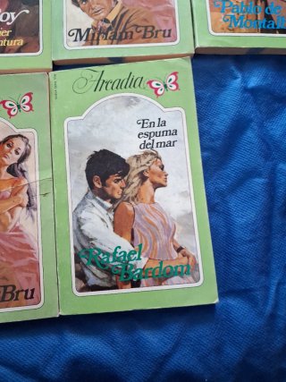 6 novelas años  70 y 80 etc  coleccionistas  ver