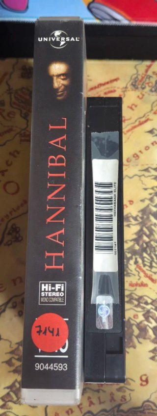 Hannibal VHS Película Ridley Scott