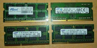Memorias RAM DDR3 para portátil