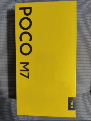 Poco M7 silver NUEVO