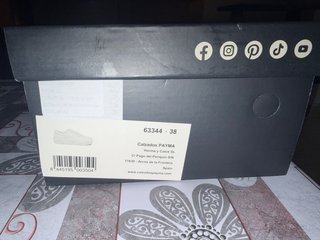 Zapatillas PAYMA Blancas Talla 38