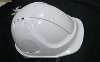 Casco de obra blanco o cambio por casco  patinete