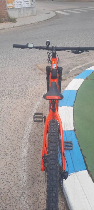 Bicicleta Eléctrica Orbea Naranja