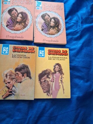 8 novelas coleccionistas  años 60 ,70, y 80 etc