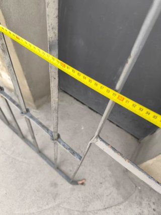 Reja de forja antigua.