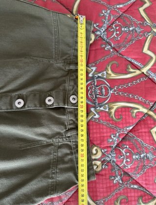 Minigonna Terranova verde taglia M