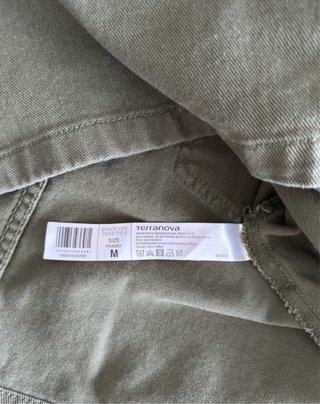 Minigonna Terranova verde taglia M