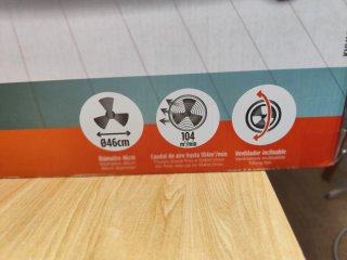 Ventilador de 125 W marca klindo