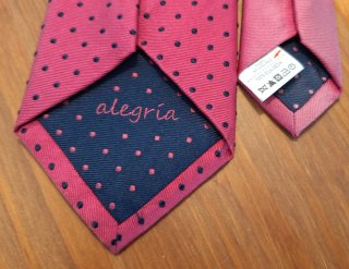 Corbata lunares rosa Victorio & Lucchino