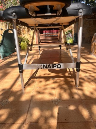 Camilla plegable profesional Naipo
