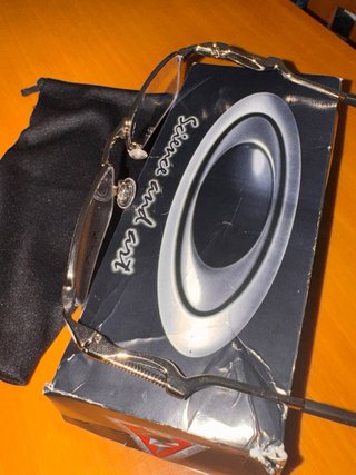 Gafas Oakley Metal Ligero Brazileña Con su caja