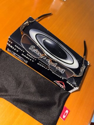 Gafas Oakley Metal Ligero Brazileña Con su caja