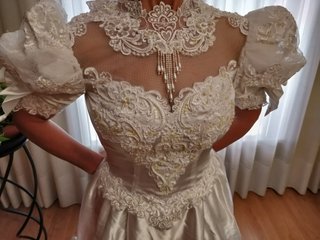 Vestido de Novia Talla 40 Blanco