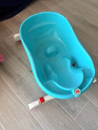 Bañera para bebé azul